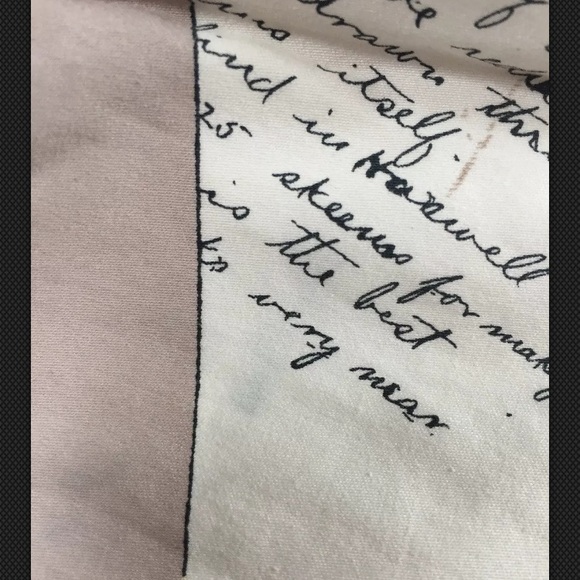 J Crew 8/6 Letter Postcard Print Strapless Dress - Picture 7 of 9